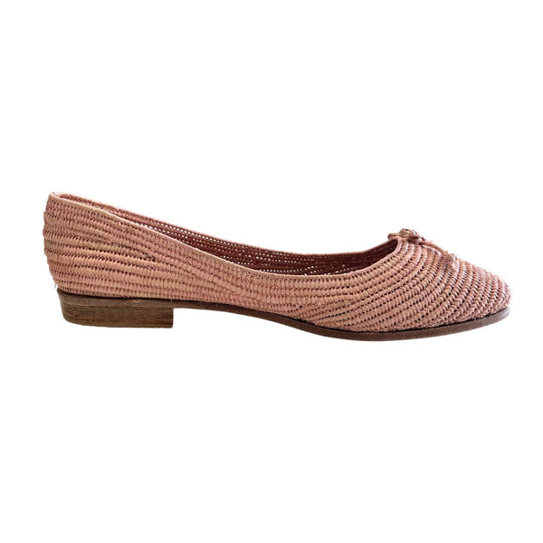 Raffia 2024 ballet flats